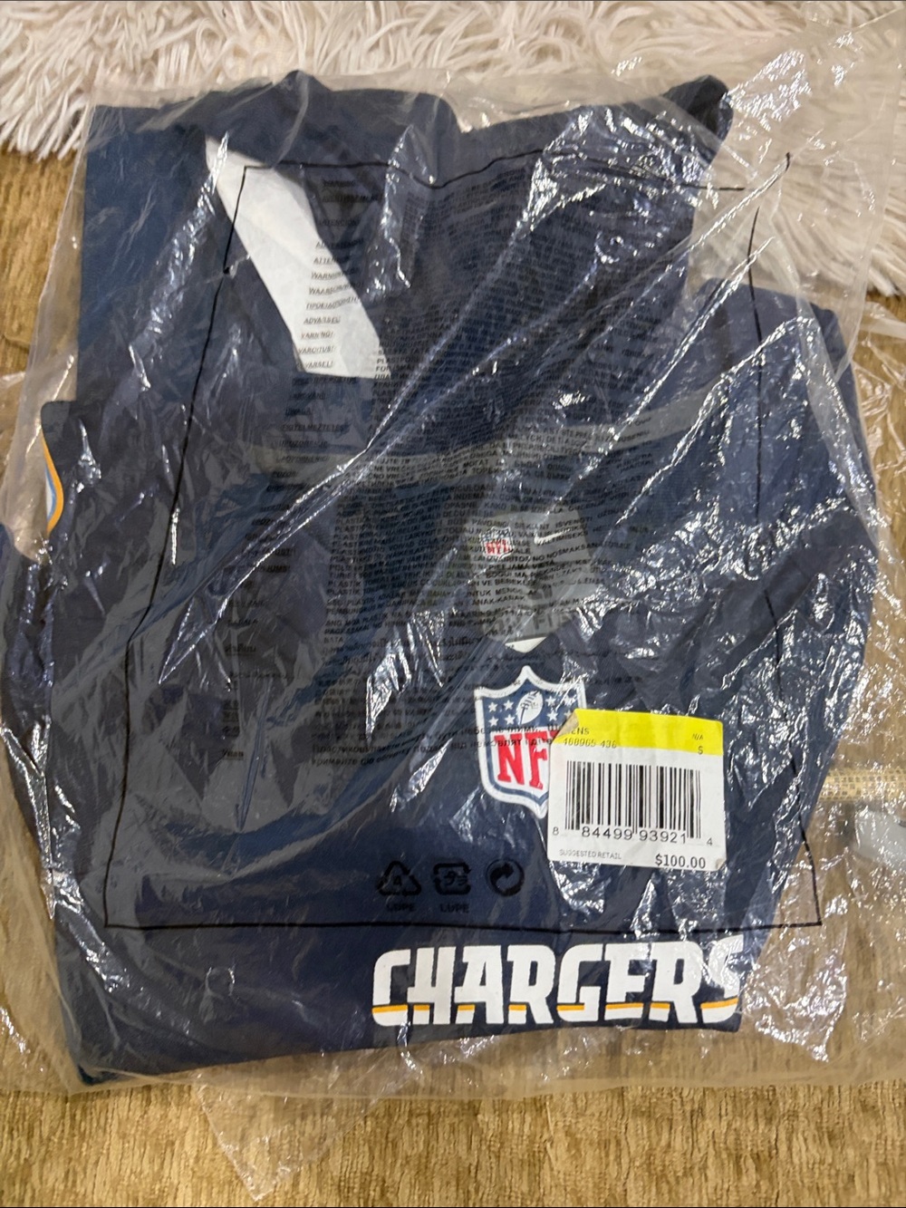 Los Angeles Chargers Navy NFL #13 jersey it’s completely sealed NEVER BEEN OPEN
